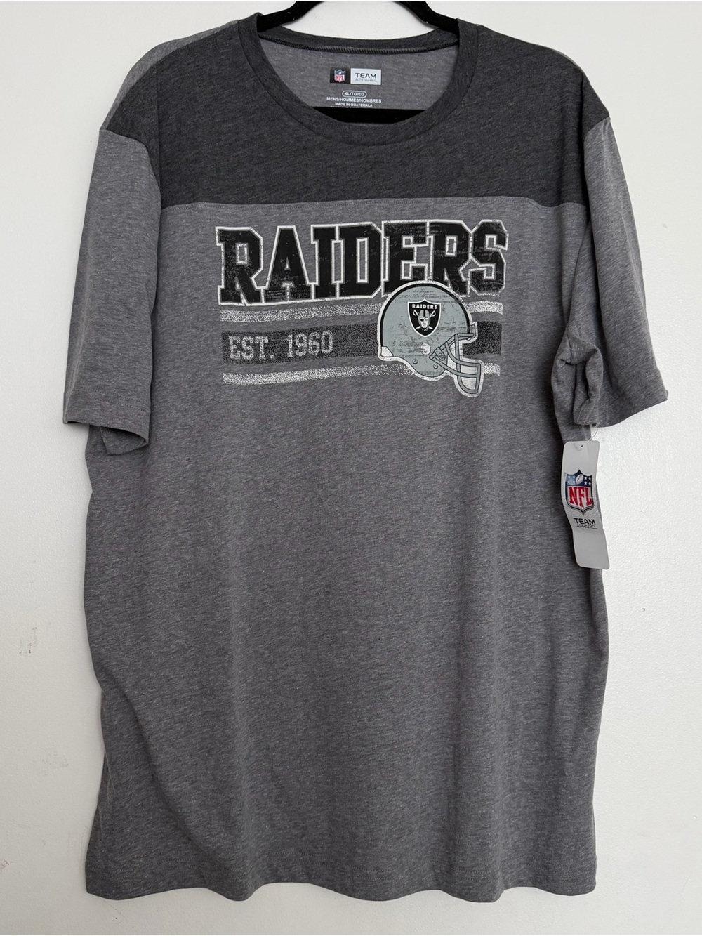 Men’s NFL Team Apparel Las Vegas Raiders Tee Size XL